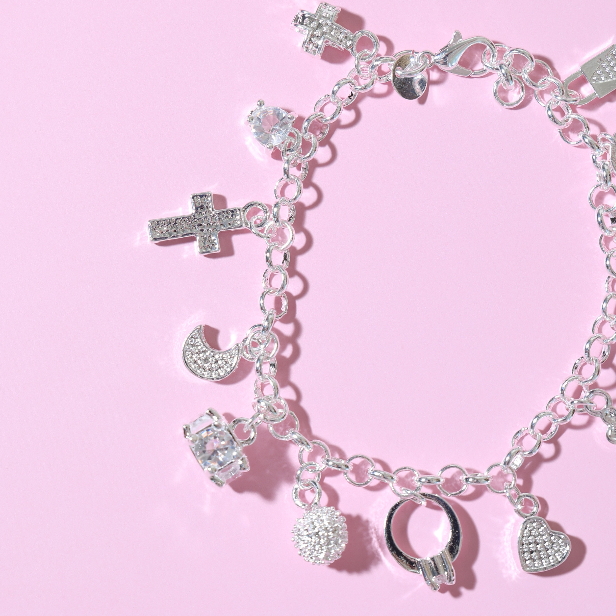 Going To The Chapel Bridal Charm Bracelet