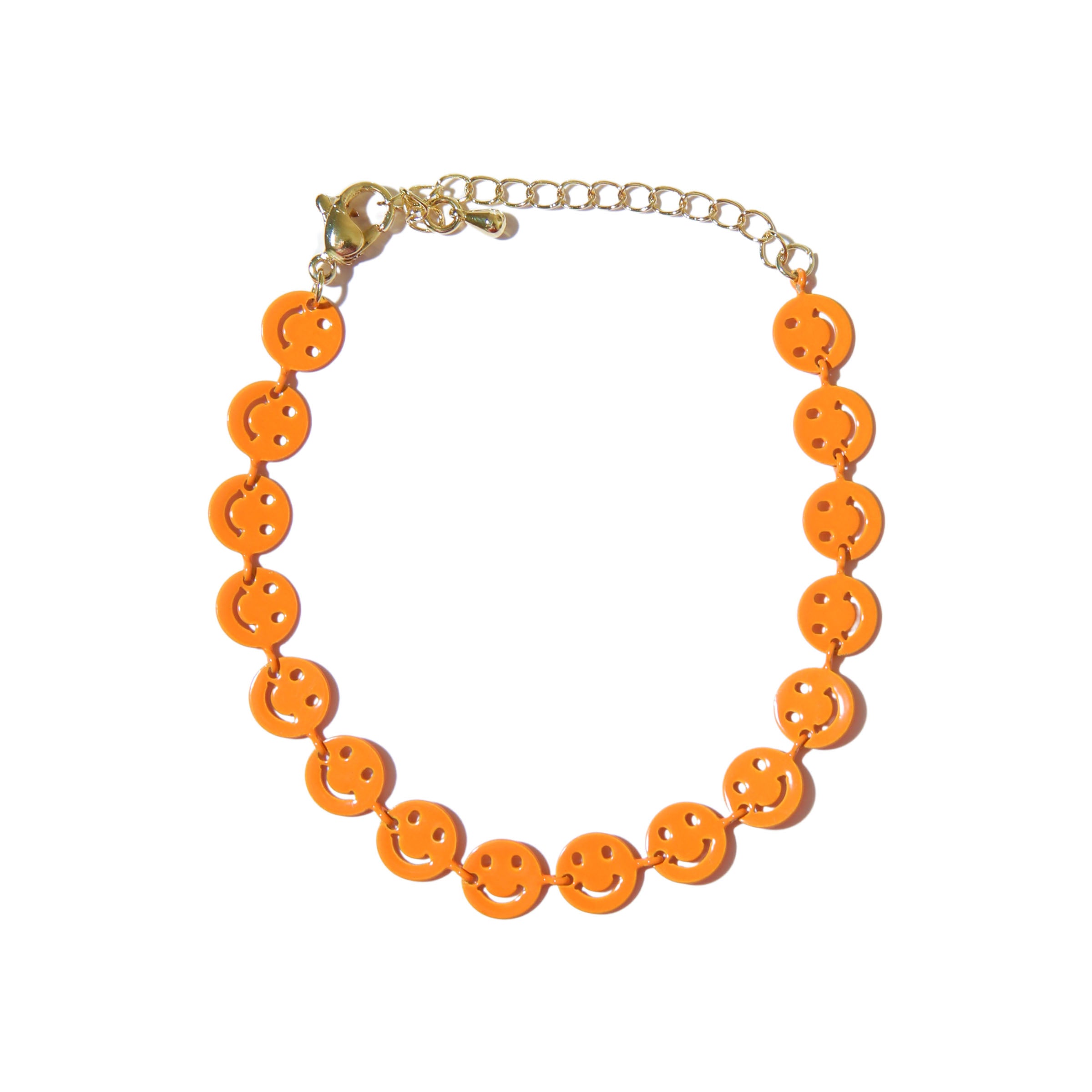 Happiness is Contagious Smiley Face Bracelet
